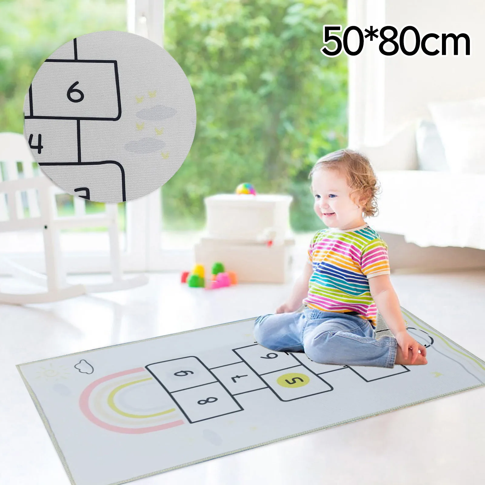 

Jumping House Carpets For Bedroom Decor Modern Home Floor Mat Lovely Children Living Room Kids Play Climbing Fun Rug Interesting