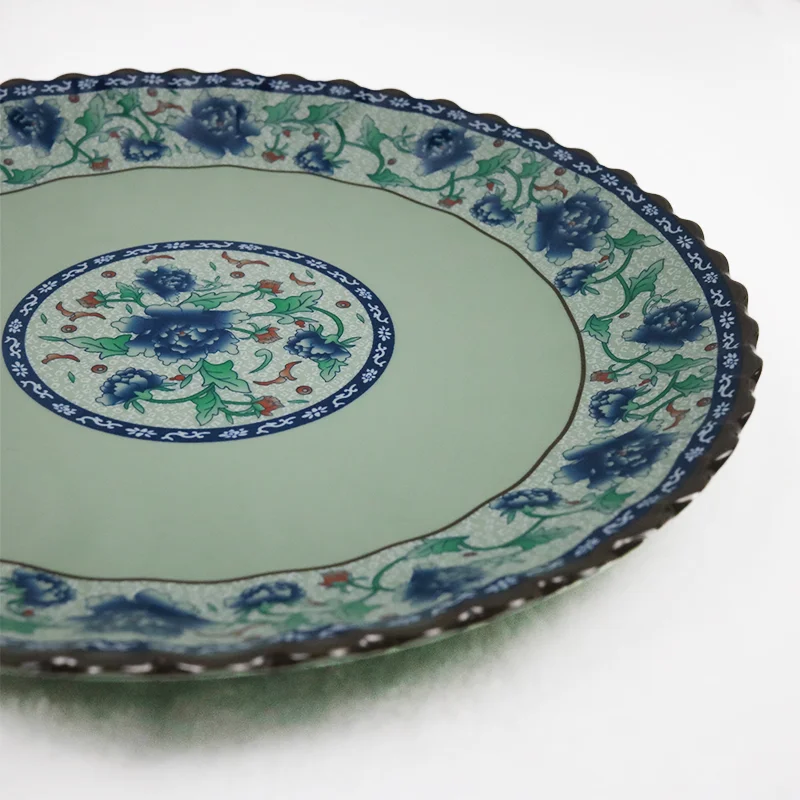 Тарелка пластиковая тарелка специальная посуда из меламина имитация