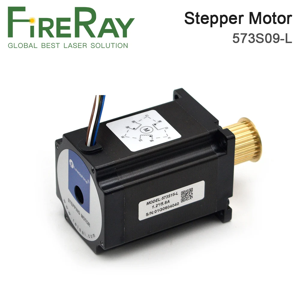 FireRay Leadshine 3-фазный шаговый драйвер 3DM580 Двигатель 573S09-L 0 9 Нм 573S15-L 1 3 для станка