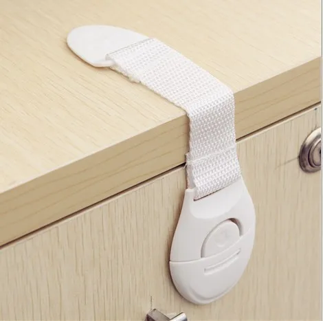 

3pcs / a lot Child Kids Baby Care Safety Security Plastic Cabinet Locks for Cabinet Drawer Wardrobe Doors Fridge Toilet