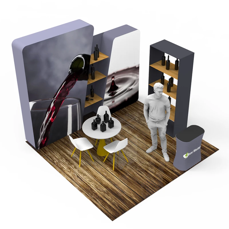 Лидер продаж выставочный стенд 10x10 футов с принтом|Флаги баннеры и аксессуары| |