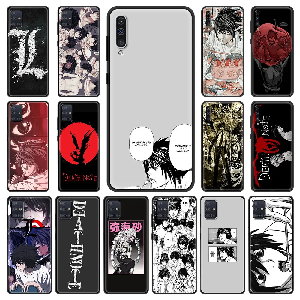 

Anime Manga Death Note Ryuk Phone Case for Samsung Galaxy A51 A71 A21s A31 A12 A41 A11 A02s A42 A01 A21 A91 A32 A52 A72 5G Cover