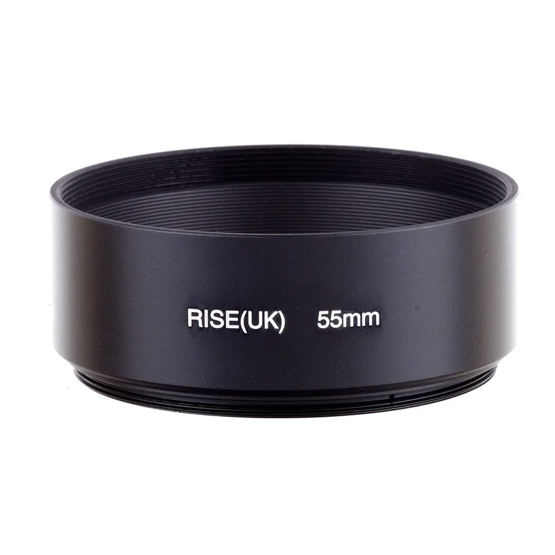 

55mm Professional Standard Metal Lens Hood for Canon Nikon Sony Leica Olympus Pentax