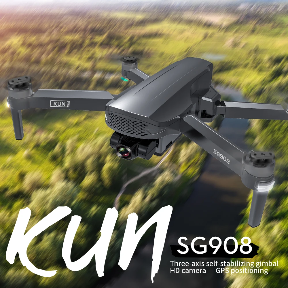 

SG908 Drone 4K GPS Profissional 3-Axis Gimbal EIS 5G WIFI FPV RC Helicopter 1.2KM 50X Foldable Brushless Quadcopter PK SJRC F11