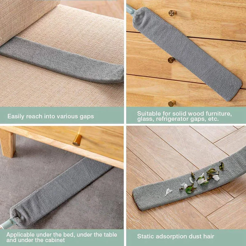 

Bedside Dust Brush Long Handle Mop Household Cleaning Bed Bottom Gap Clean ing Dusty Duster