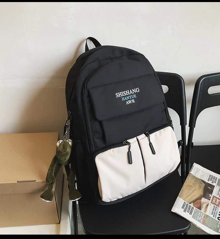 

PB2489 Schoolbag male high school students high-value Japanese campus large-capacity backpack