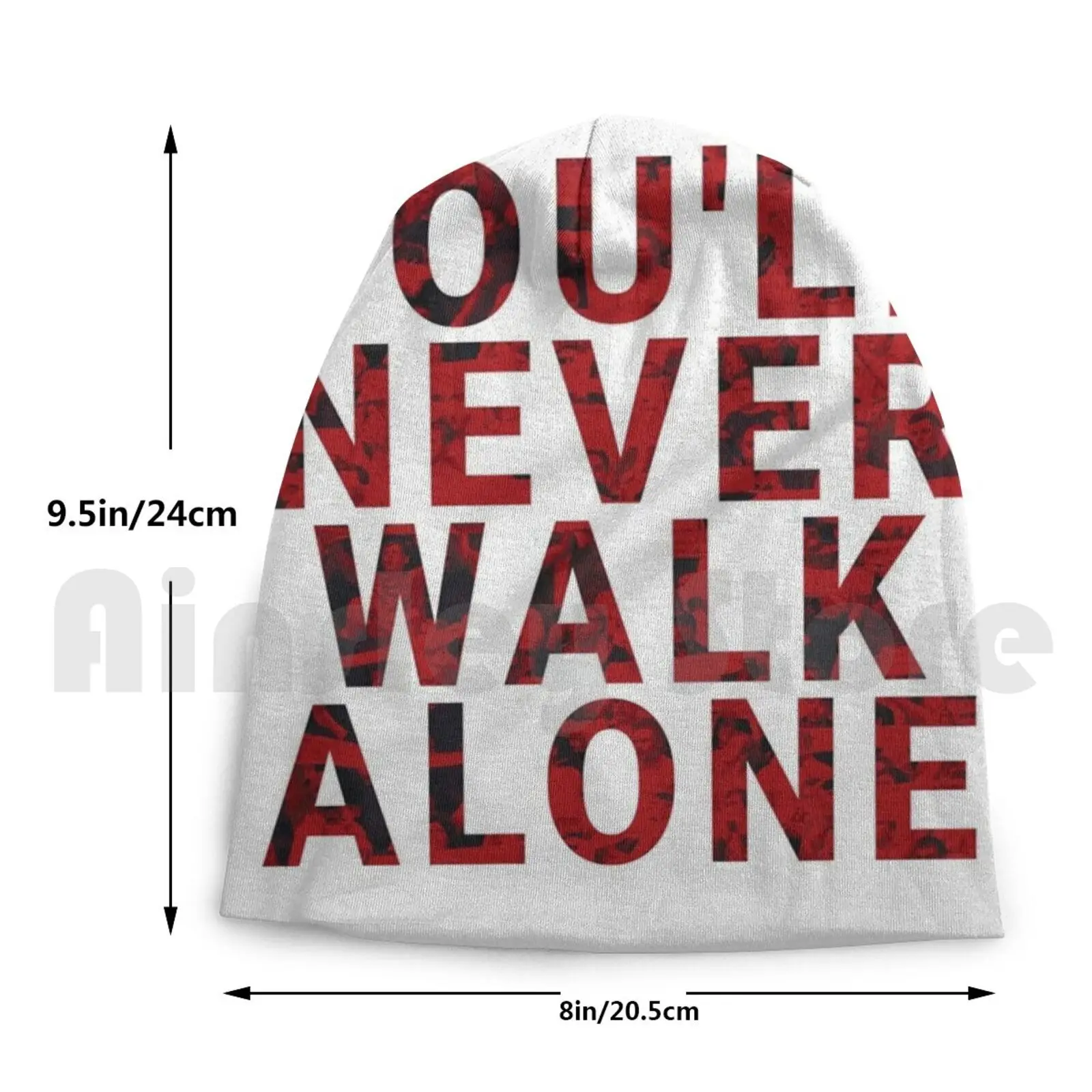 

You'll Never Walk Alone Beanies Knit Hat Hip Hop Mo Salah England English Euro Leagues