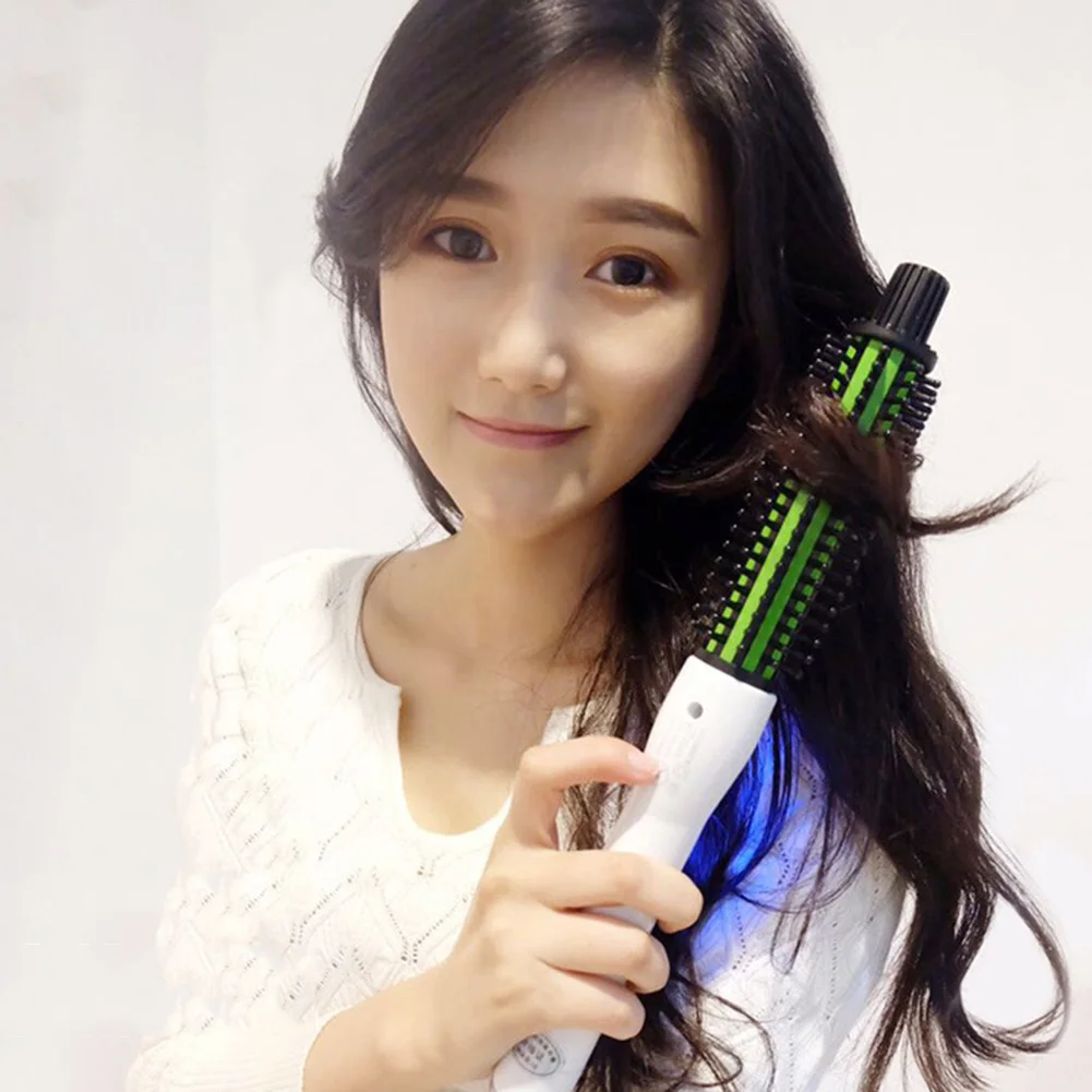 

Панель с керамическим покрытием и глянцевым покрытием для ухода за волосами, гребень для завивки волос, многофункциональный, простой в испо...