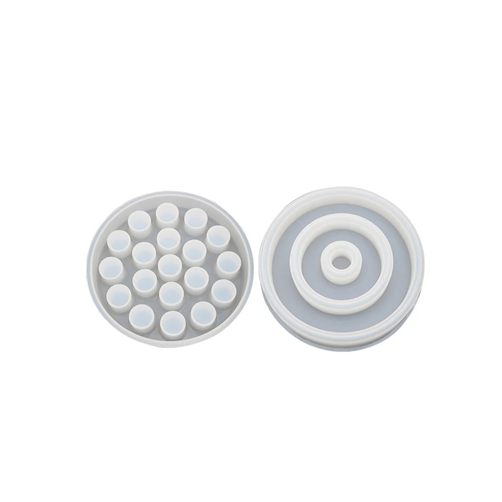 Коробка для хранения помады полимерная форма кристалл эпоксидная цветная