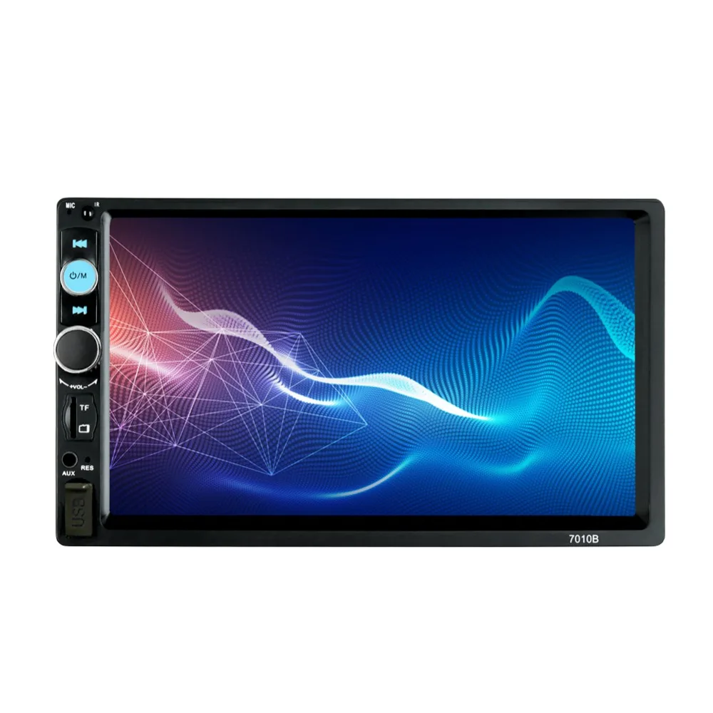 Для iPhone мобильный телефон 2 din 7 ''TFT HD сенсорный экран Bluetooth автомобильный