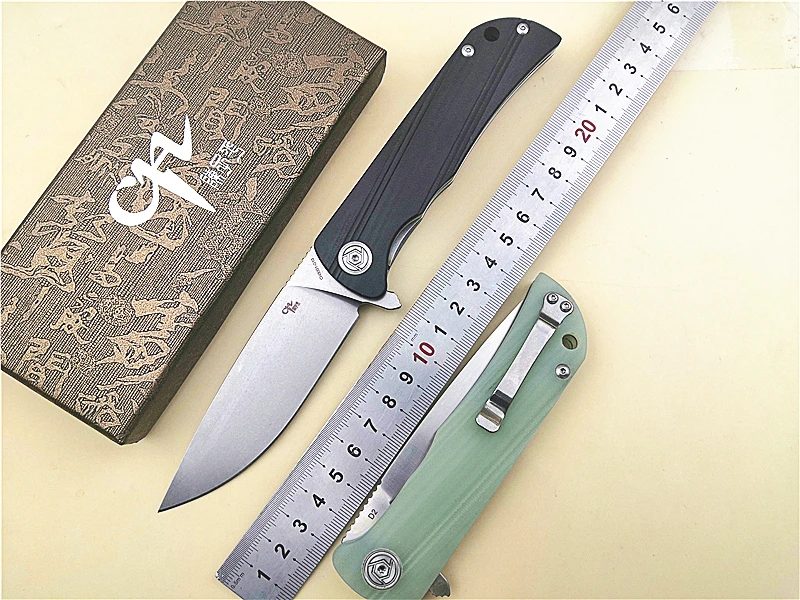 

Складной карманный нож CH CH3001, нож с лезвием D2, шарикоподшипником, рукояткой из G10, для ежедневного использования, кемпинга, охоты, фруктов