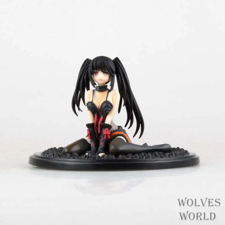 Новая японская аниме фигурка Дата живой кошмар токисаки Куруми сидя Q ver 10 см