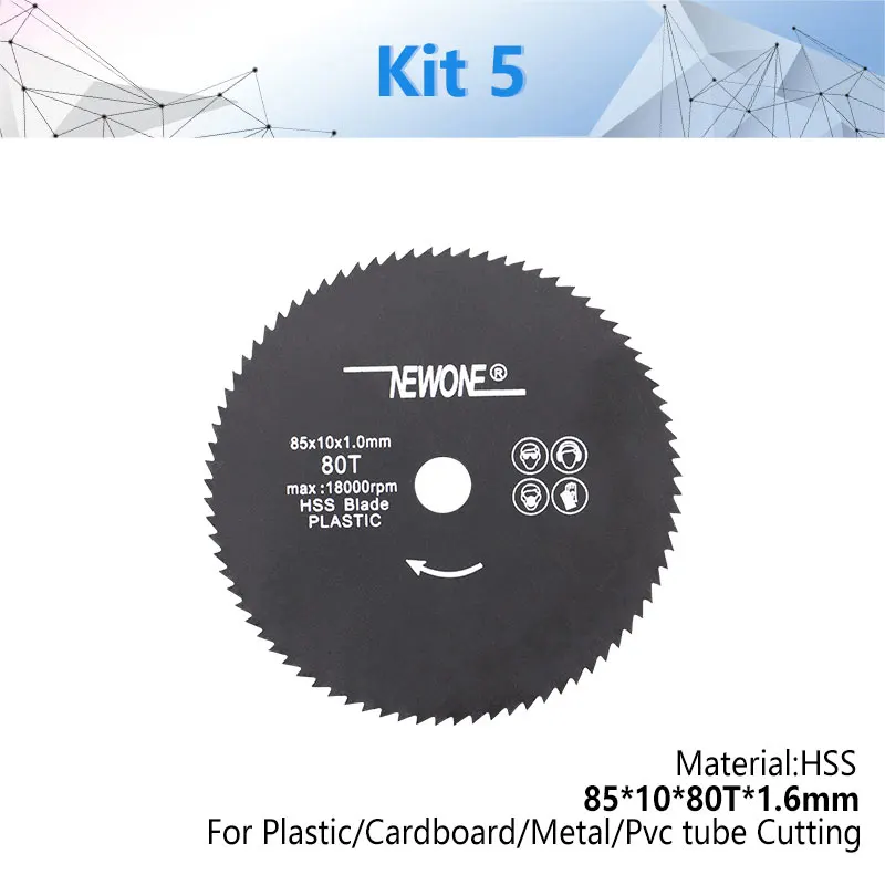 NEWONE Мини электрическая циркулярная пила диск, 60 T/80 T TCT циркулярная пила по дереву Лезвие Древесины режущий диск Карбид диск