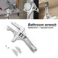 sanitary wrench tool movable short handle large opening multifunctional activity universal wrench board hand plumbing wrench