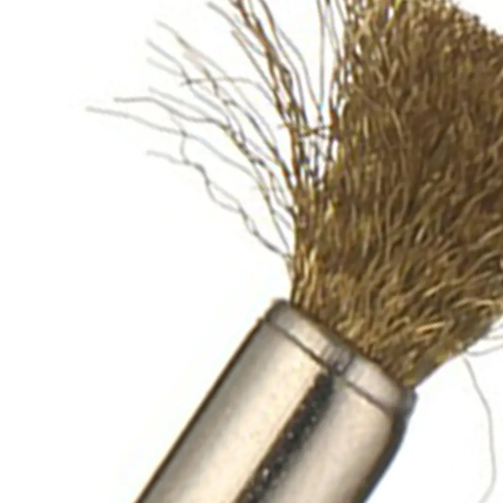 Инструменты для ногтей Полировочная головка щетка чистки медной проволоки