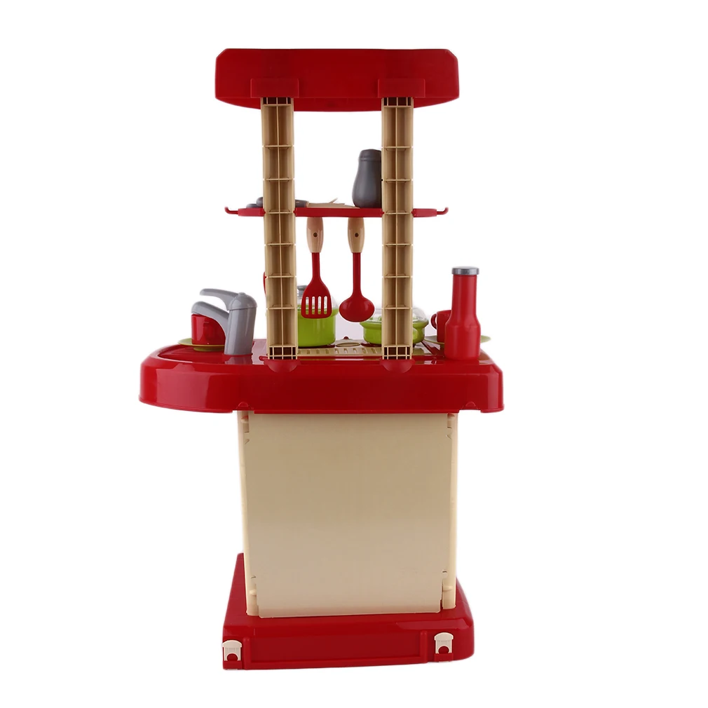 Детские большие кухонные игрушки для готовки ролевых игр модель детского стола