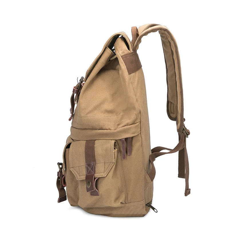 Shoulder outdoor travel bag SLR camera casual photography canvas digital backpack |