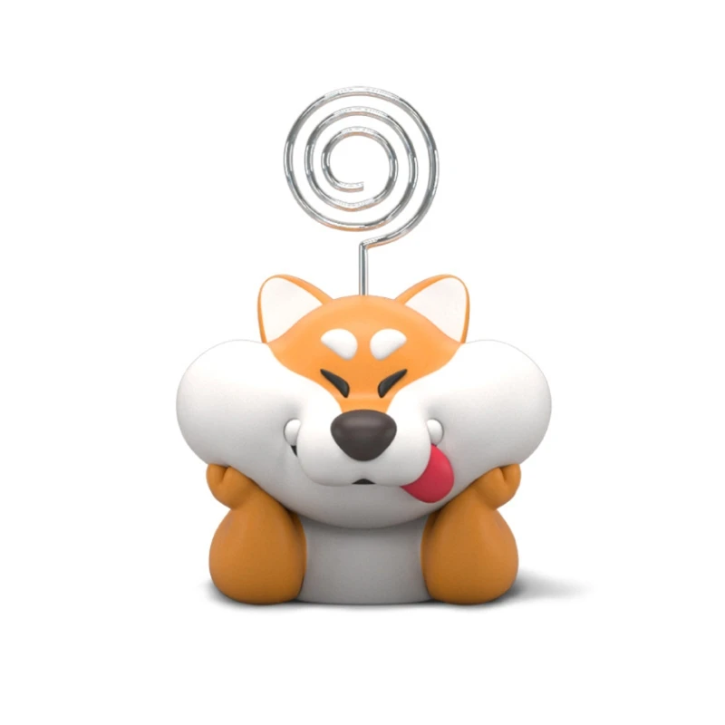 

Cute Cartoon Animals Clip Card Note Holder Desktop Message Folder Photo Clips Table Numbers Clamp Ornament Crafts 652E