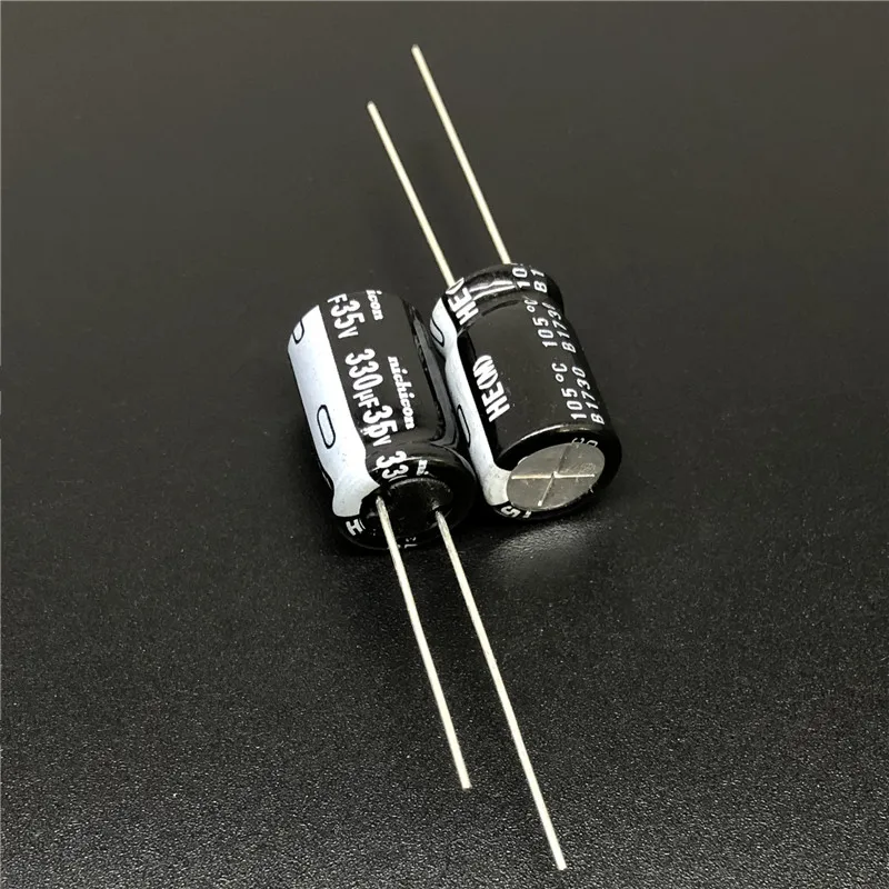 Nichicon HE Series 105C Fever Audio Filter Electrolytic Capacitor Free Shipping Ultra Low Resistance Aluminum 50pcs/lot Original