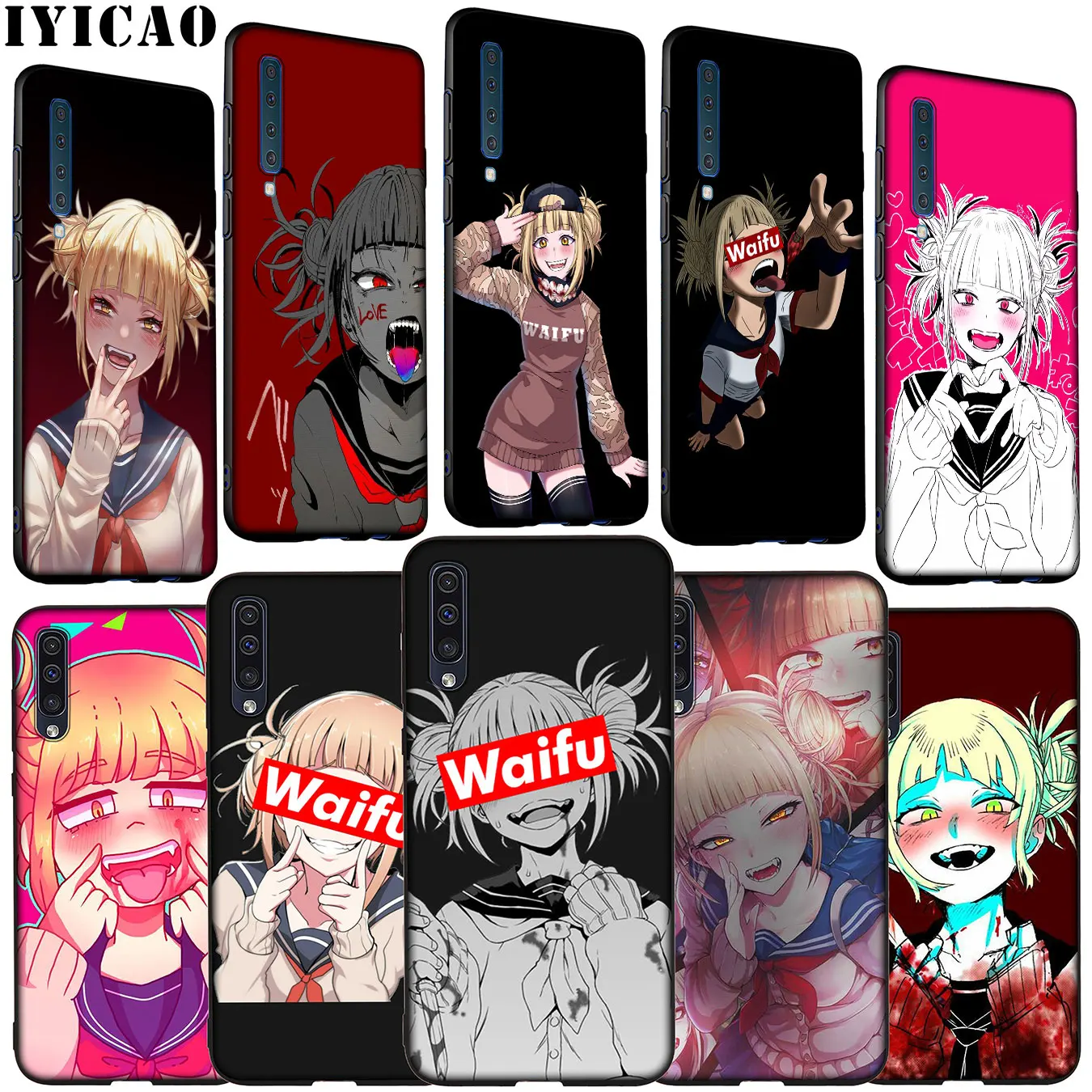 Мягкий силиконовый чехол My Hero academic waifu Toga Himiko для Samsung Galaxy A70 A60 A50 A40 A30 A20 A10 M10 M20 M30 M40