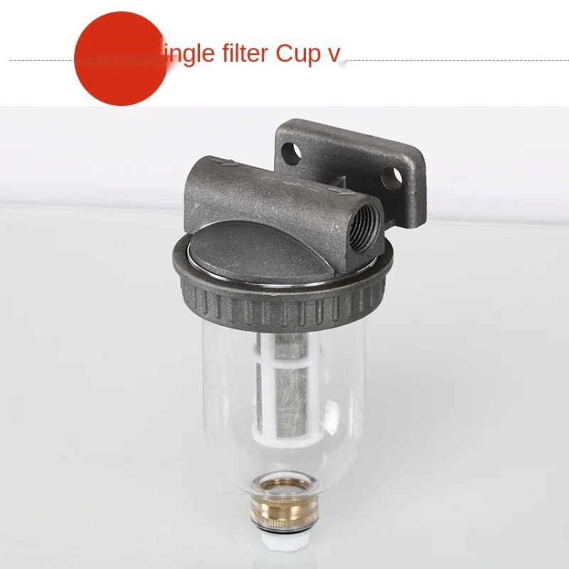 

Car Watering Device Accessories Aluminum Alloy Filter Truck Water Tank Transparent Spray Filter Cup Drip Brake Filter Durable