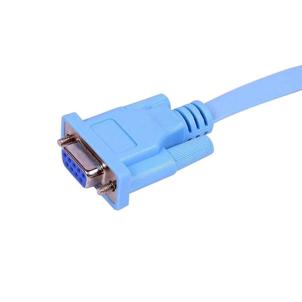 9-контактный кабель консоли Cisco DB9 с последовательным портом RS232 на штекер RJ45 Cat5