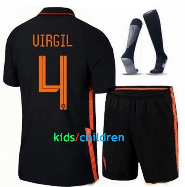 

Children Holland Netherlands Kids + Men Jerseys 2020 2021 DE JONG Trainingspak Voetbal Tenues Chandal VIRGIL Ligt Kits