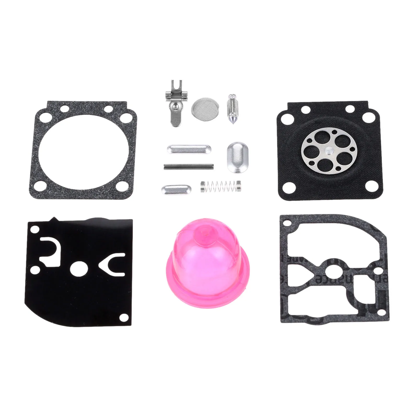 Carburetor Rebuild Repair Kit With Primer Bulb for Stihl FS45 FS46 FS75 FS80 FS85 HT70 HT75 HS45 Trimmer Chainsaw Parts