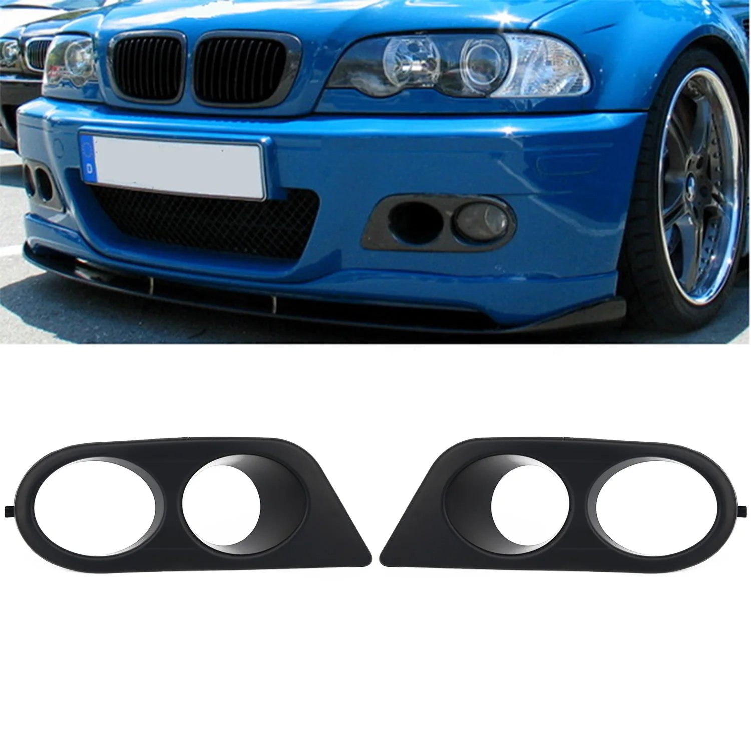 2 шт. Автомобильные противотуманные фары на передний бампер для BMW E46 M3 01 06