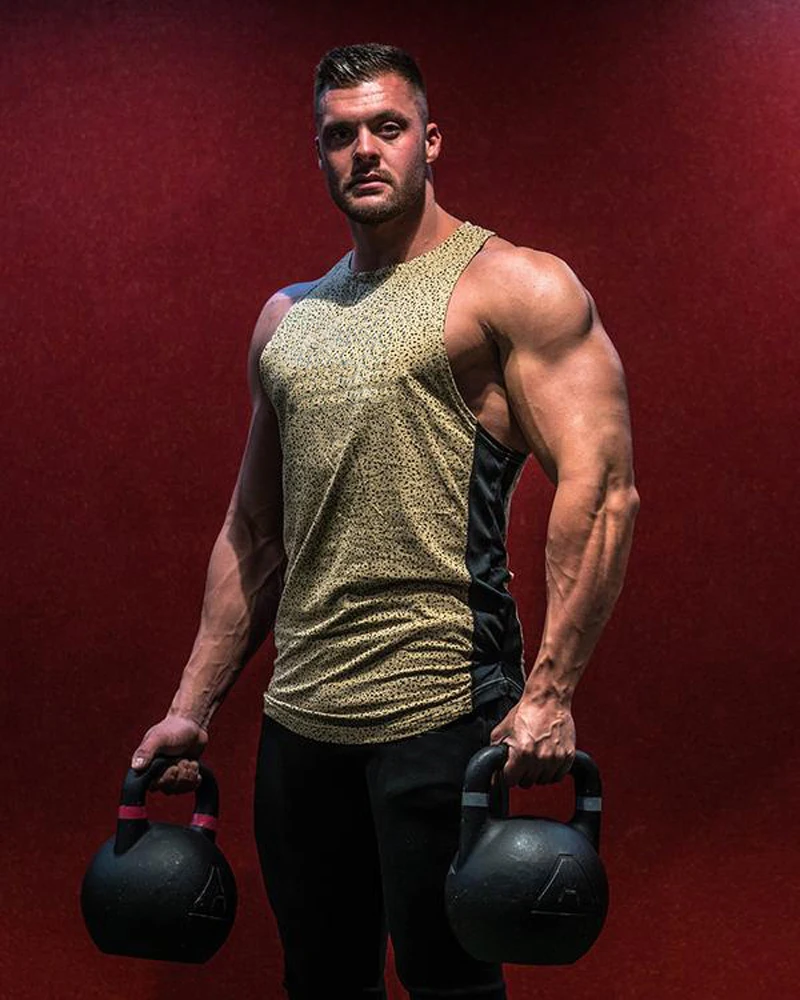 Мужская хлопковая майка для бодибилдинга фитнеса без рукавов 6 цветов 2019|Майки| |