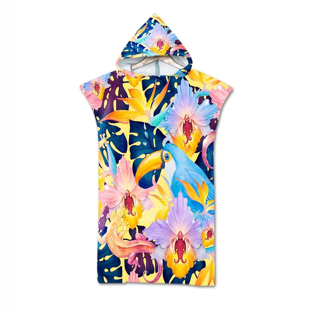 Быстросохнущее банное полотенце с мультяшным рисунком для взрослых и детей