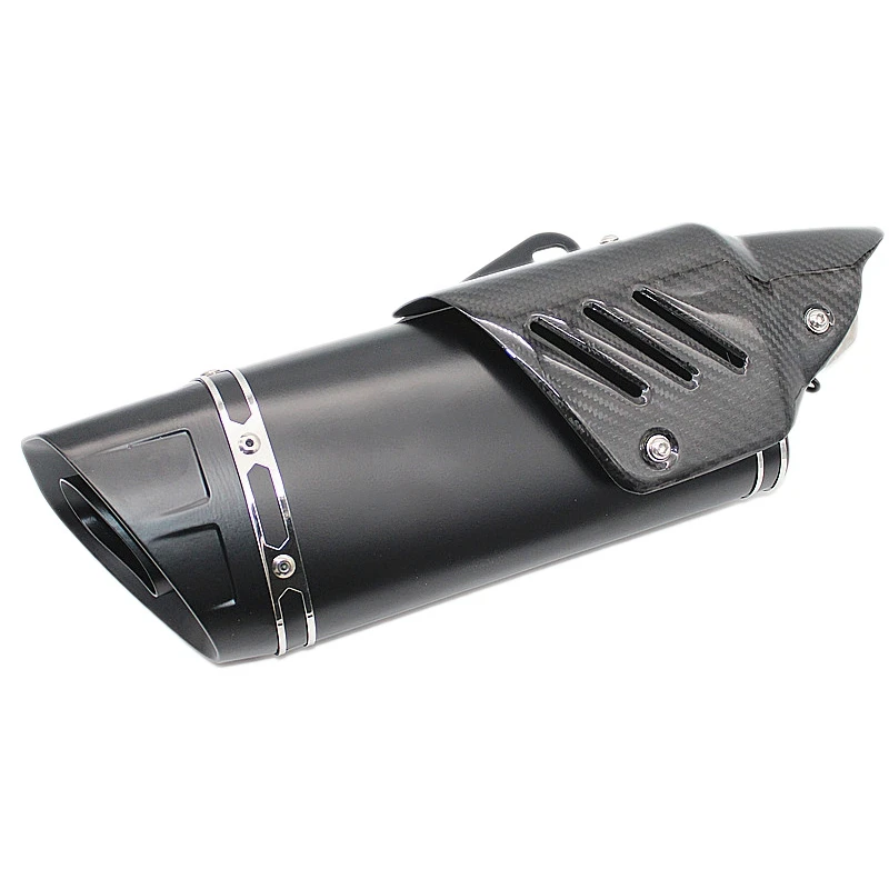

51mm Universal Motorcycle Carbon Fiber Exhaust Muffler Exhaust for Z250 Z900 ER6N R1 FZ1 120 R1 Mt10 R3 Ninja40