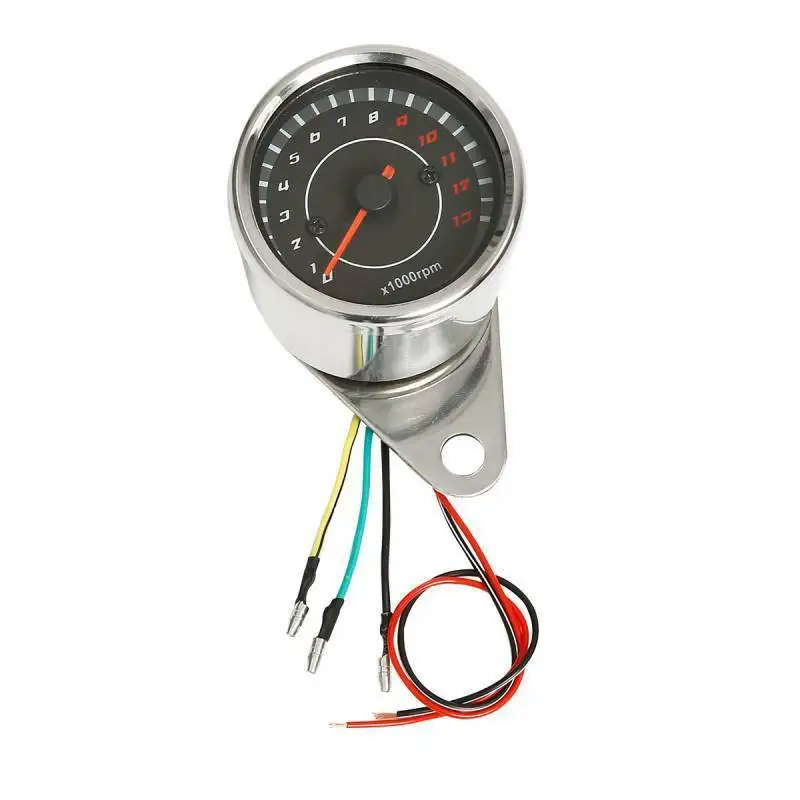 Мотоцикл 12В Тахометр спидометр со светодиодной подсветкой