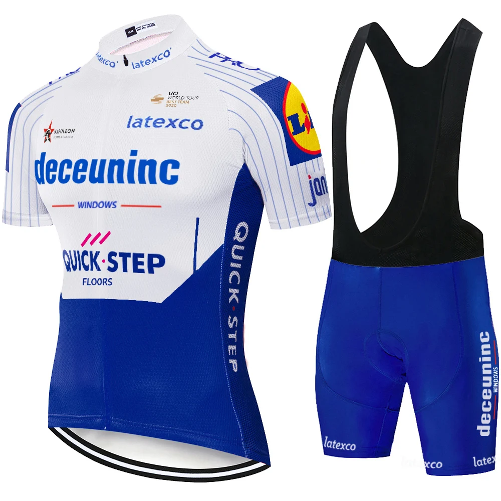 Team quick step 2020 велосипедный костюм мужские комплекты для велоспорта велосипедная