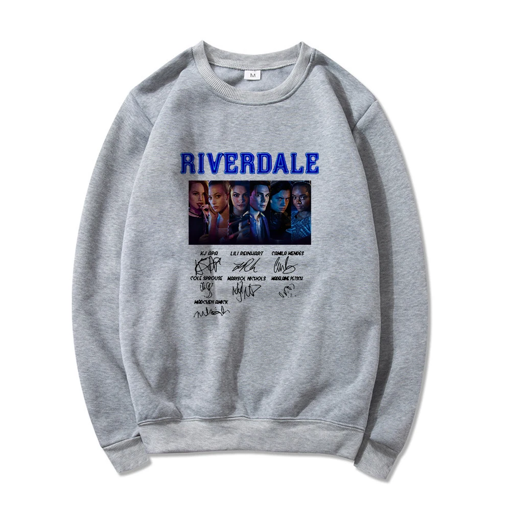 

Plus Size Hoodie Riverdale Clothes Harajuku Sweatshirt Pullover Streetwear Women White Trendy Hoodies Tops Crop Teens For Girls