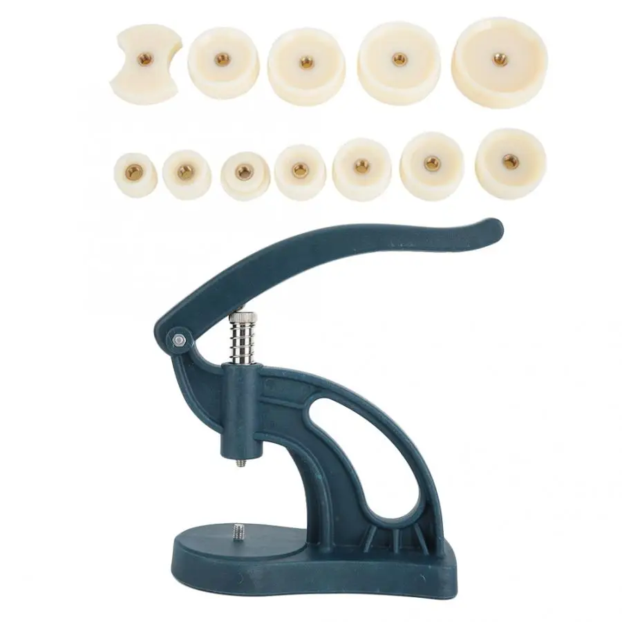 12 Dies Watch Press Tool Kit Closer Spiral Capping Machine Watch Back Cover Case Pressing Machine Manual Watchmaker Repairing To