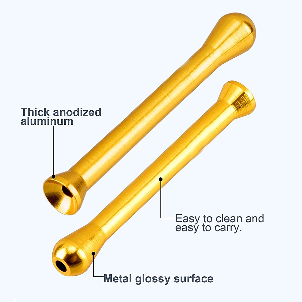 3 шт. курительная трубка из алюминиевого сплава 5 цветов |