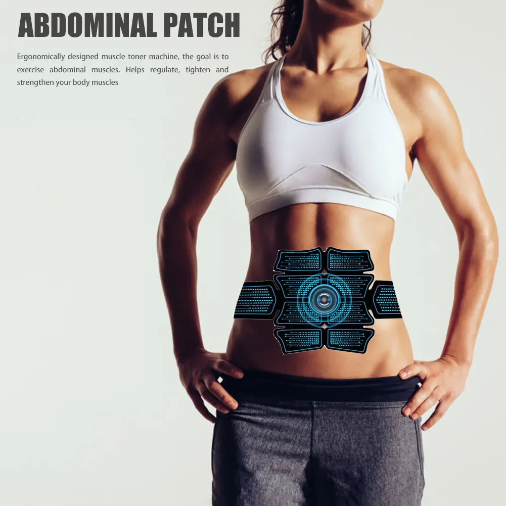 

Abdominal Muscle Stimulator Trainer Smart Massage Fitness Equipment Trainer Shaping Patch Sliming Trainer Body Slimming Massager