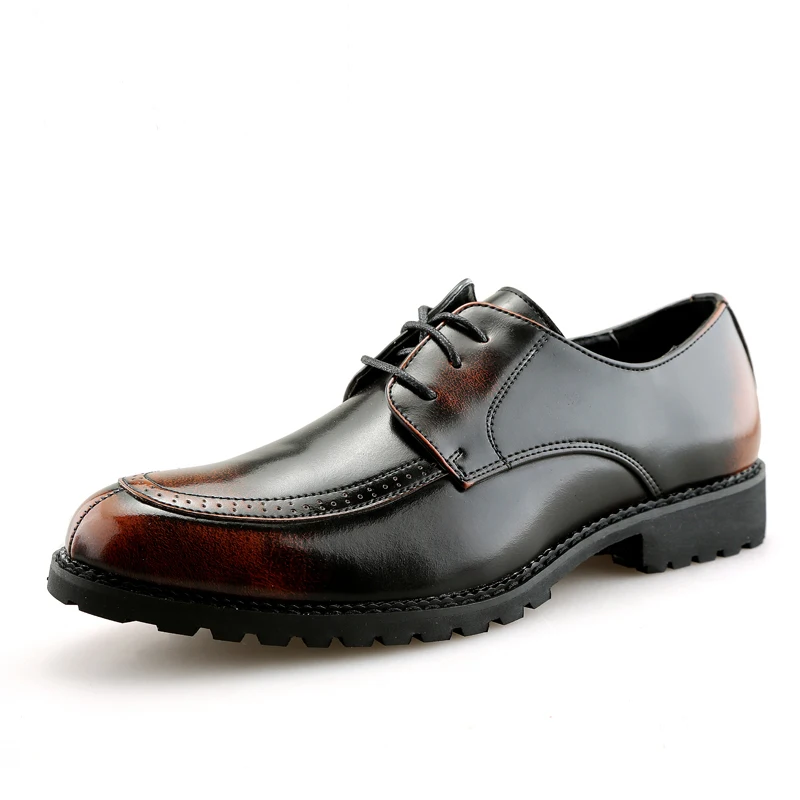 Лидер продаж модельные туфли для мужчин модные мужские туфли-оксфорды в стиле