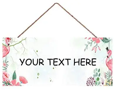 

MAIYUAN Personalized net red Wind Flamingo Material Wallboard Customization Home Decoration Sign Wall Decor Art Birthday