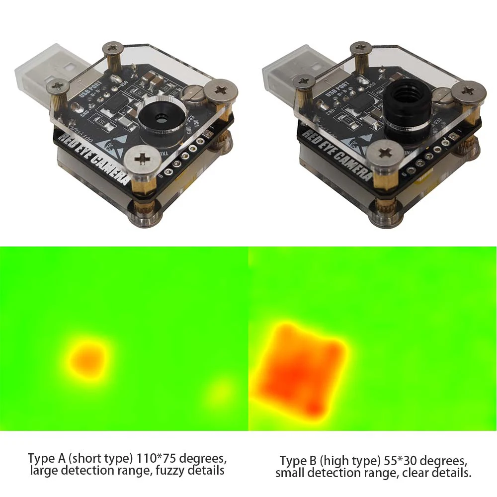 Инфракрасный Imager IFD-x Red Eye камера MLX90640 512*384 разрешение тепловизор термометр