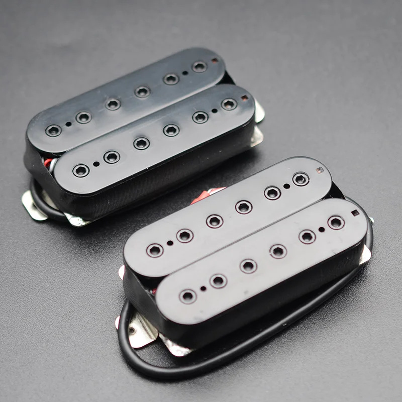 vintage alnico 5 humbucker pickup doppel spule elektrische gitarre brücke pickup schwarz gitarre teile warmen klang schwarz free global shipping
