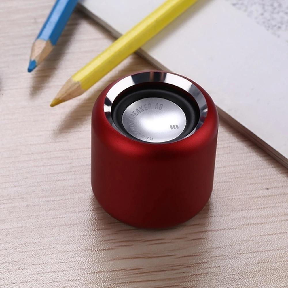 Мини легкая Портативная колонка беспроводной bluetooth сабвуфер Hi Fi 360 градусный