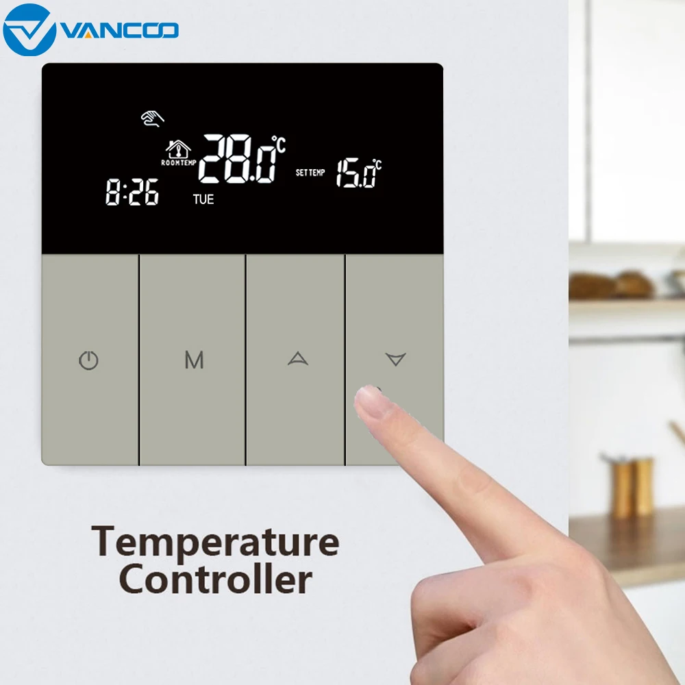 Термостат для теплого пола Vancoo, 220 В от AliExpress RU&CIS NEW