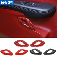 mopai interior mouldings for challenger 2015 car door inner handle decoration cover for dodge challenger 2015 accessories