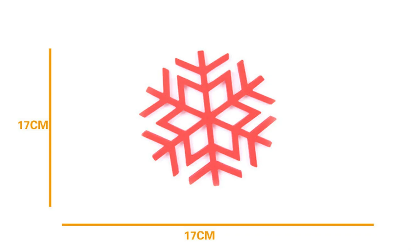 5 шт./компл. силиконового пищевого коврика креативный силиконовый коврик