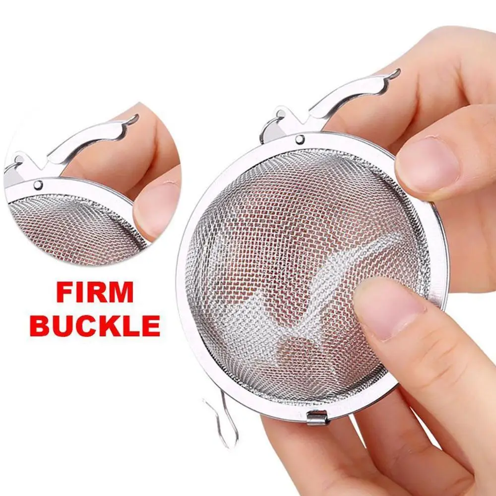 Сталь большая сетка Экран для Infuser суп специи тушеного мяса Чай блокировки фильтр