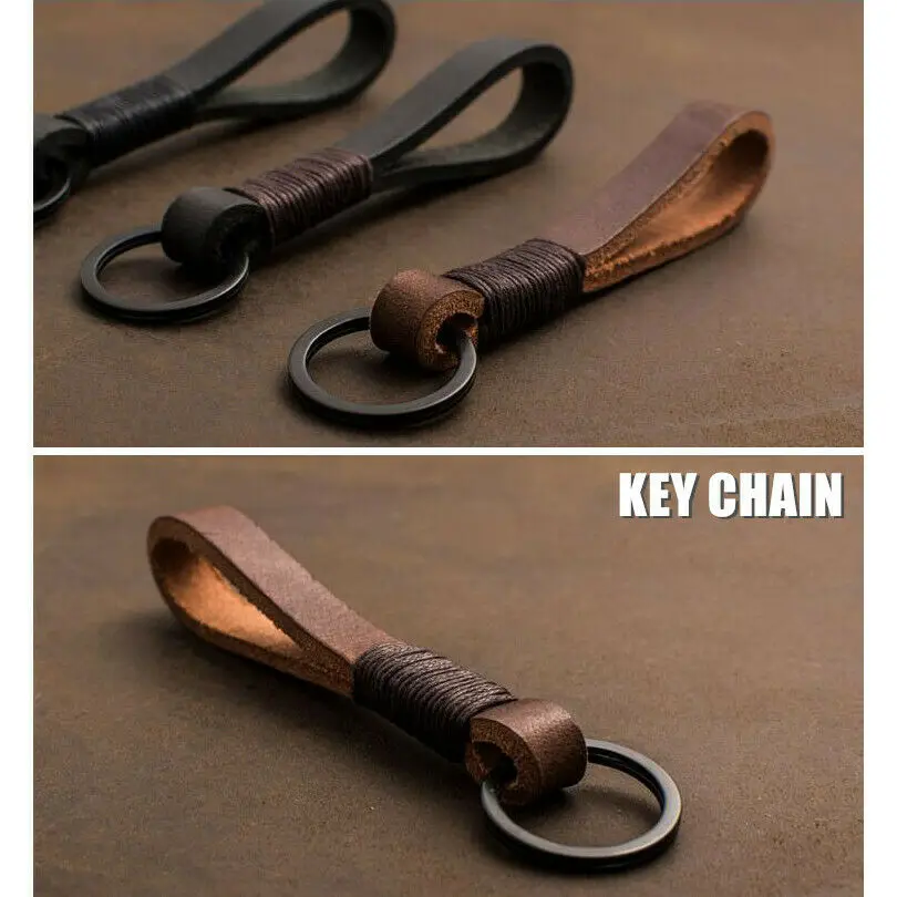 Кожаный чехол для ключей ручной работы автомобиля Land Rover Range Evoque Discovery кожаный