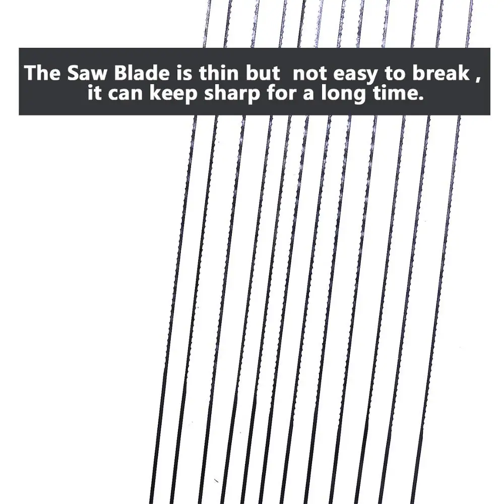 Набор лезвий для пилы ширина спиральных зубцов 1/2/10/12 мм 130 10 шт | Инструменты