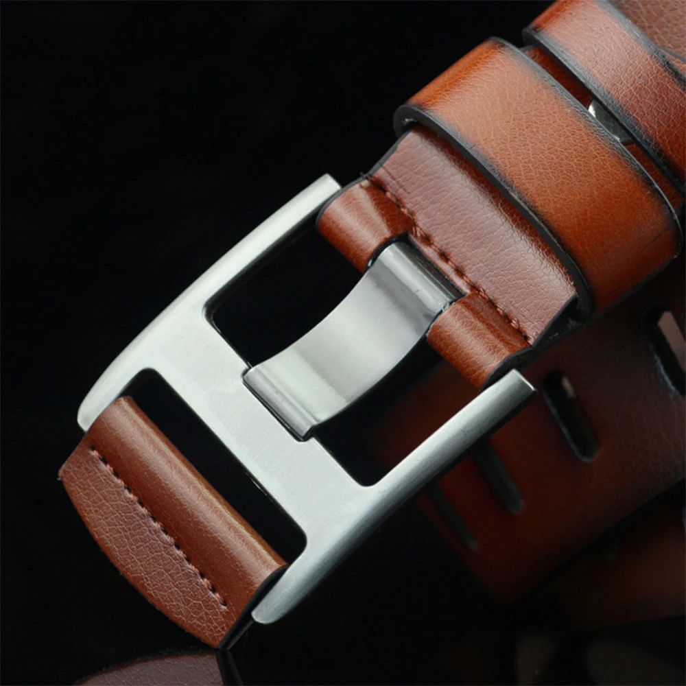 Мужской ремень VRCHIC кожаный высокого качества роскошные дизайнерские ремни из